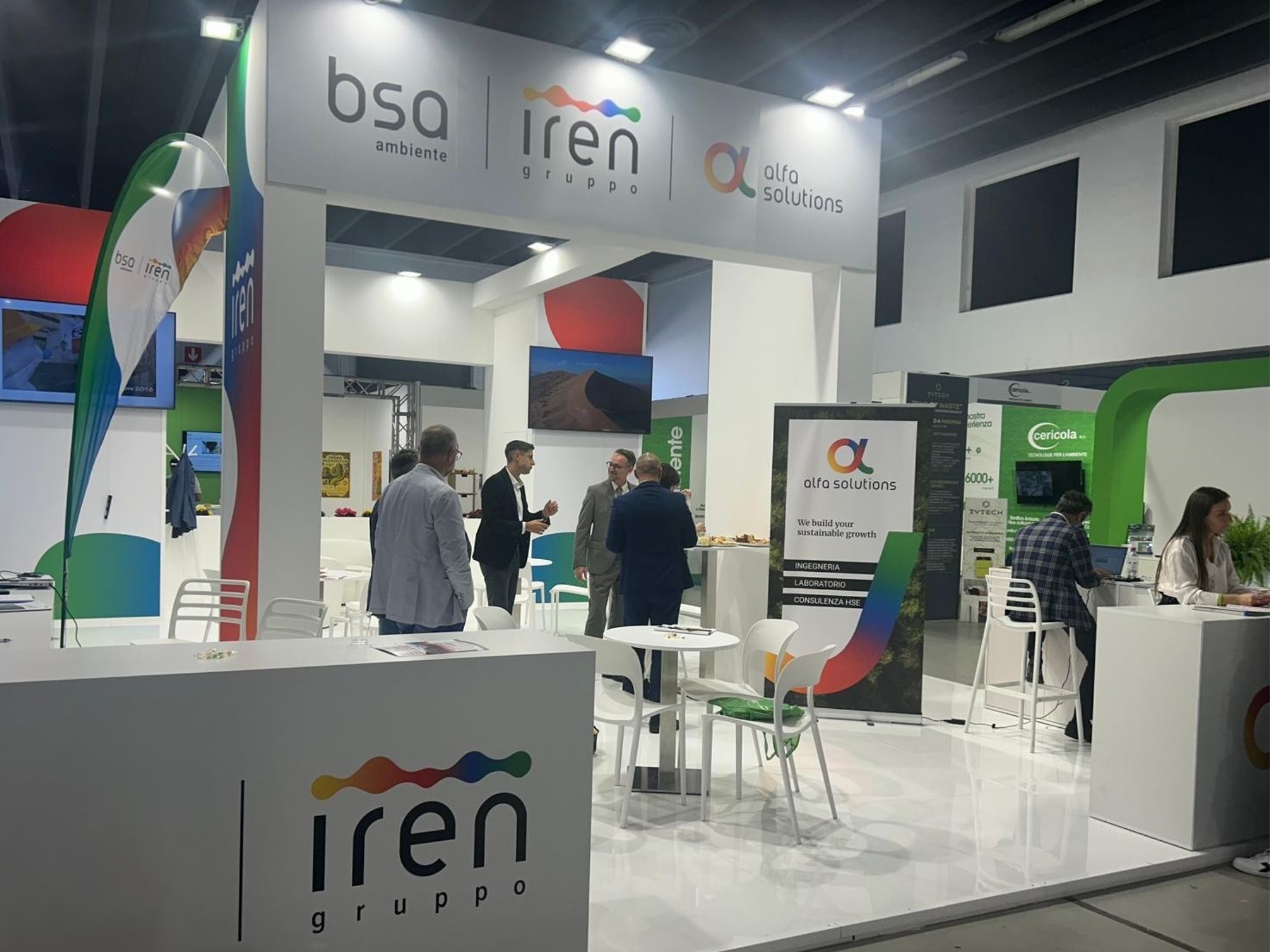 foto al Remtech Expo 2025 - Collaborazione Alfa Solutions e BSA