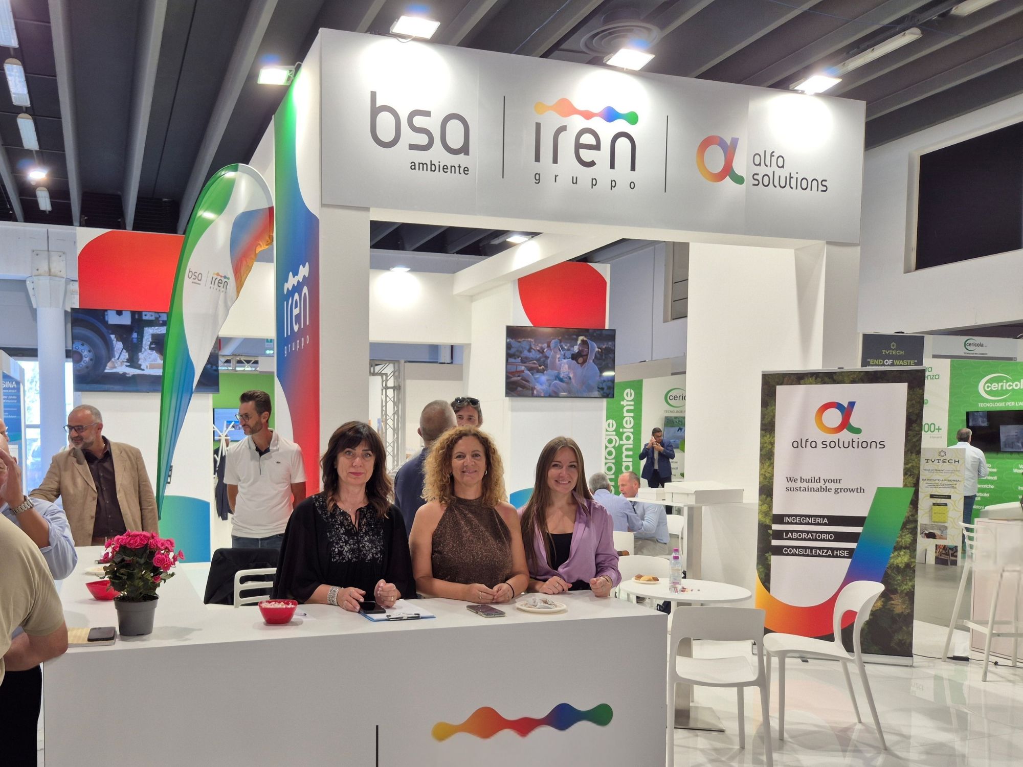 foto al Remtech Expo 2025 - Collaborazione Alfa Solutions e BSA