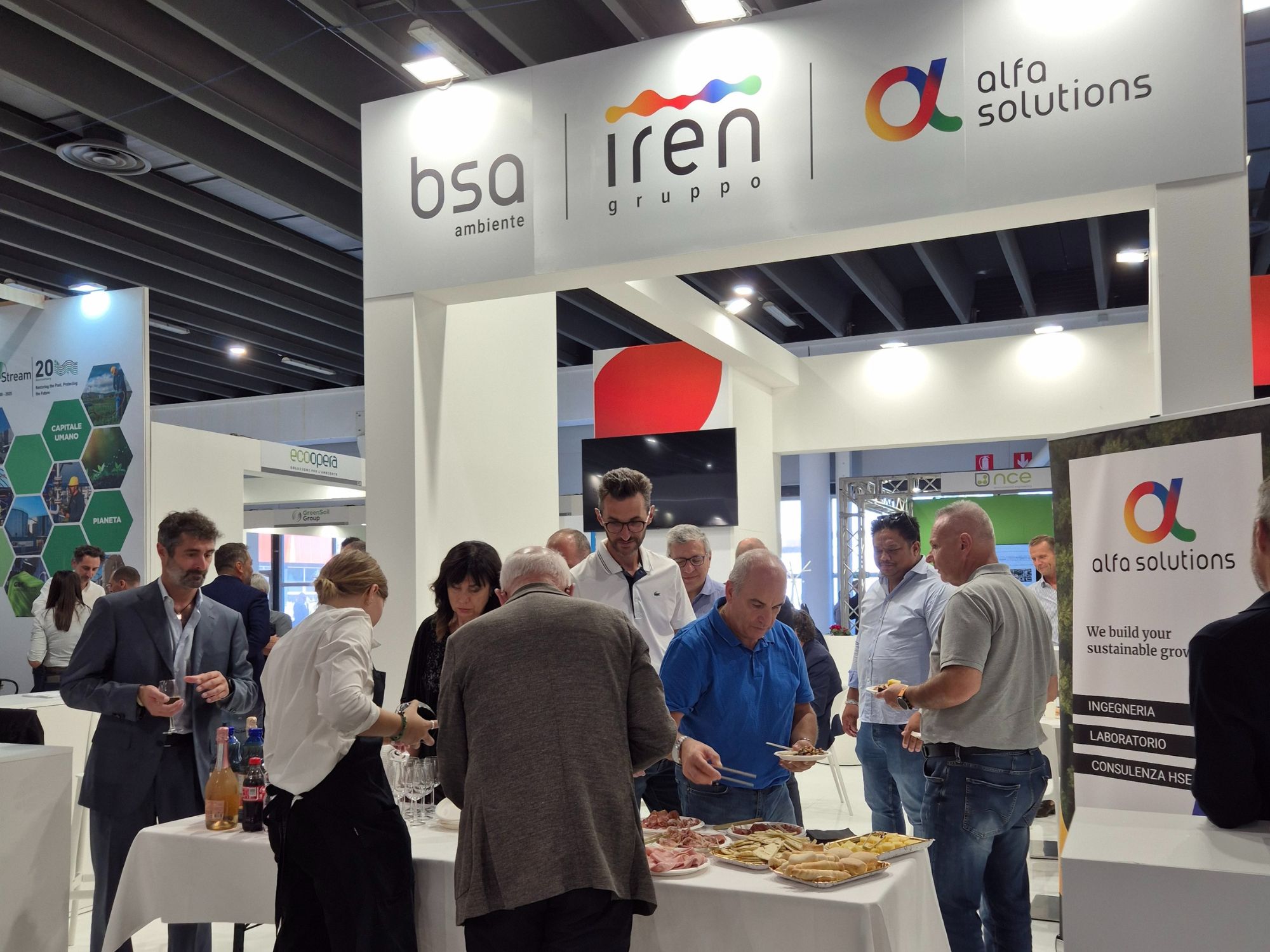 foto al Remtech Expo 2025 - Collaborazione Alfa Solutions e BSA